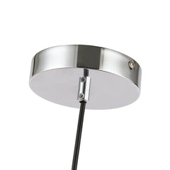 Lámpara colgante bola cristal "JOHN" - E27 - Ø 15cm