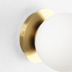 Aplique de pared bola cristal "ARCE" - E27 - Ø 15cm