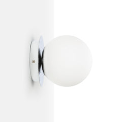 Aplique de pared bola cristal "ARCE" - E27 - Ø 15cm