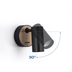 Aplique de pared interior "VILSA" - Orientable - GU10