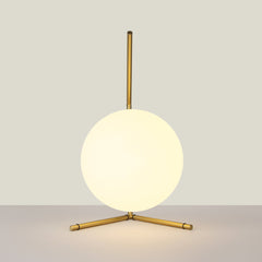 Lámpara de mesa bola cristal "OCTO 200" - E27 - Ø 22cm