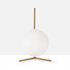 Lámpara de mesa bola cristal "OCTO 200" - E27 - Ø 22cm