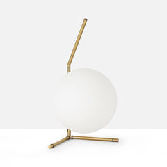 Lámpara de mesa bola cristal "OCTO 200" - E27 - Ø 22cm