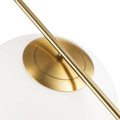 Lámpara colgante bola cristal "HERMI 280" - E27 - Ø 28cm