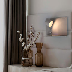 Aplique de pared para lectura con puerto USB "BASKOP" - 6W - Izquierda