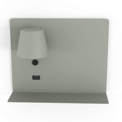 Aplique de pared para lectura con puerto USB "BASKOP" - 6W - Izquierda