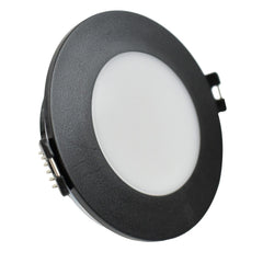 KIT Aro empotrable estanco Ø90mm + Bombilla GU10 6W + Portalámparas