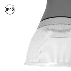Campana LED comercial CCT - (25W / 40W / 60W / 80W) - Difusor policarbonato - UGR19 - Driver Lifud