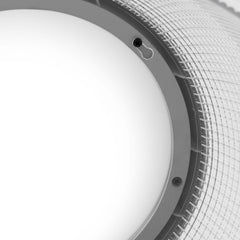 Campana LED comercial CCT - (25W / 40W / 60W / 80W) - Difusor policarbonato - UGR19 - Driver Lifud