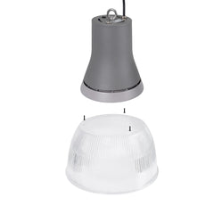 Campana LED comercial CCT - (25W / 40W / 60W / 80W) - Difusor policarbonato - UGR19 - Driver Lifud