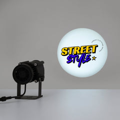 Proyector de logos LED GOBO 100W fijo exterior - 4 cristales - Óptica 18° - IP65