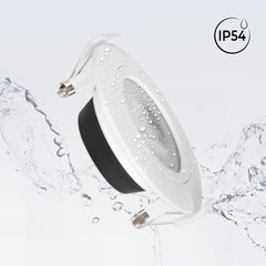 Downlight LED exterior - 7W - CCT - 630lm - Corte Ø 70mm - IP54