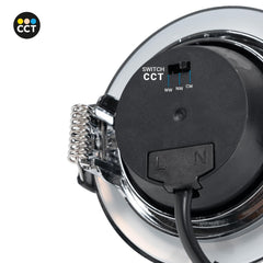 Downlight LED exterior - 7W - CCT - 630lm - Corte Ø 70mm - IP54