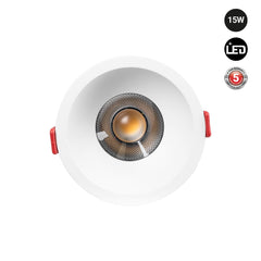 Downlight LED - 15W - CCT - Chip OSRAM - Corte Ø 90mm