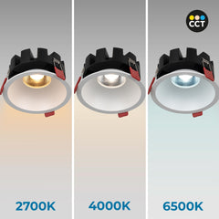 Downlight LED - 20W - CCT - Chip OSRAM - Corte Ø 110mm