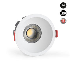 Downlight LED - 8W - CCT - Chip OSRAM - Corte Ø 75mm