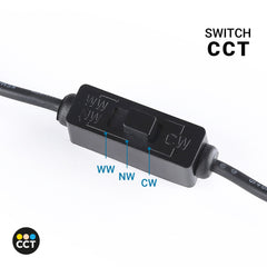 Downlight LED exterior 12W - CCT - Chip OSRAM - Driver PHILIPS - Corte Ø 75mm - IP54