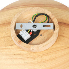 Aplique de diseño en madera "RIANNE" - G9 - Ø28cm