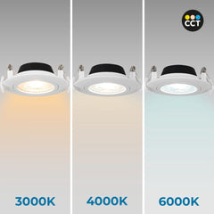 Downlight LED interior - 7W - CCT - DIMABLE TRIAC - 630lm - Corte Ø 70mm - IP20