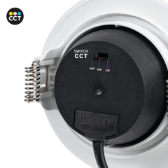 Downlight LED interior - 7W - CCT - DIMABLE TRIAC - 630lm - Corte Ø 70mm - IP20