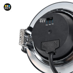 Downlight LED interior - 7W - CCT - DIMABLE TRIAC - 630lm - Corte Ø 70mm - IP20