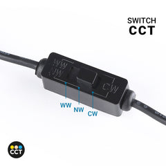 Downlight LED exterior 12W - CCT - Chip OSRAM - Driver PHILIPS - Corte Ø 75mm - IP54