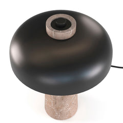 Lámpara de mesa diseño "CEP" - Base mármol - 2 x G9
