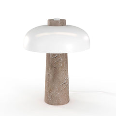 Lámpara de mesa diseño "CEP" - Base mármol - 2 x G9