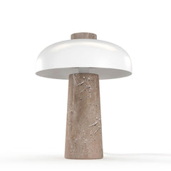 Lámpara de mesa diseño "CEP" - Base mármol - 2 x G9