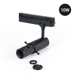 Proyector shapeable para carril monofásico - 10W - 20º-35
