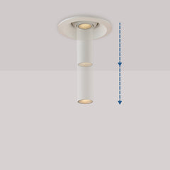 Foco de techo LED empotrable 3W - Extensible 300mm - Orientable - Chip OSRAM - 2700K
