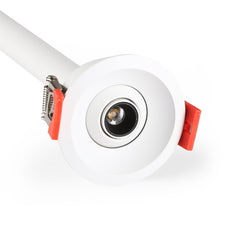 Foco de techo LED empotrable 3W - Extensible 300mm - Orientable - Chip OSRAM - 2700K