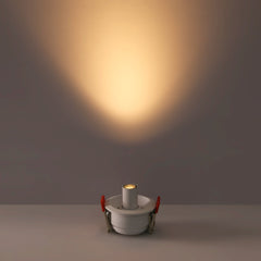 Foco de techo LED empotrable 3W - Extensible 120mm - Orientable - Chip OSRAM - 2700K