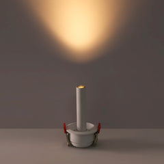 Foco de techo LED empotrable 3W - Extensible 120mm - Orientable - Chip OSRAM - 2700K