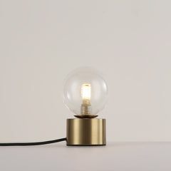 Lámpara de mesa con esfera de cristal "BASS" - G9