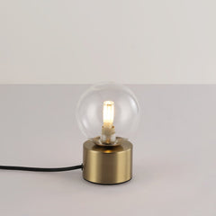 Lámpara de mesa con esfera de cristal "BASS" - G9