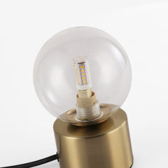 Lámpara de mesa con esfera de cristal "BASS" - G9