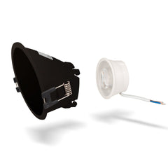 KIT Aro downlight asimétrico Ø93mm + Módulo LED MR16 5W