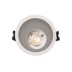 KIT Aro downlight redondo asimétrico Ø85mm + Módulo LED MR16 5W
