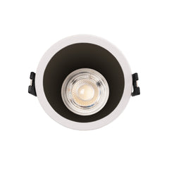 KIT Aro downlight redondo asimétrico Ø85mm + Módulo LED MR16 5W