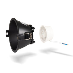 KIT Aro downlight redondo Ø93mm + Módulo LED MR16 5W