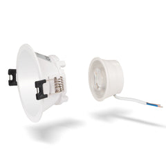 KIT Aro downlight redondo Ø85mm + Módulo LED MR16 5W