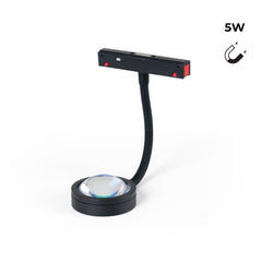 Luminaria para carril magnético 48V "SUNSET" 5W - Efecto atardecer - Sunset Lamp - FLEX