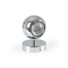 Aplique de pared LED con óptica "BOO" 9W - Cromo - Up & down - 2700K