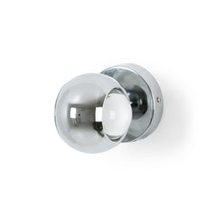 Aplique de pared LED con óptica "BOO" 9W - Cromo - Up & down - 2700K