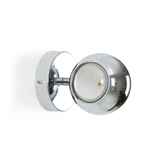 Aplique de pared LED con óptica "BOO" 9W - Cromo - Up & down - 2700K