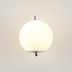 Aplique de pared bola cristal "ATOM" - E27 - Ø 15cm
