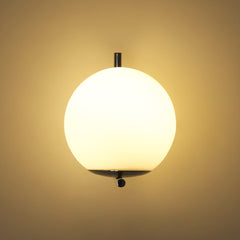 Aplique de pared bola cristal "ATOM" - E27 - Ø 15cm