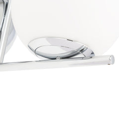 Aplique de pared bola cristal "ATOM" - E27 - Ø 15cm