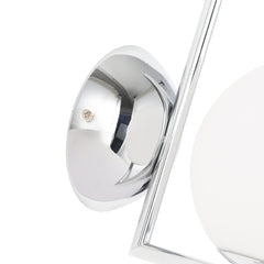 Aplique de pared bola cristal "ATOM" - E27 - Ø 15cm